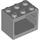 LEGO Gris pierre moyen Armoire 2 x 3 x 2 avec des tenons pleins (4532)