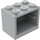 LEGO Gris pierre moyen Armoire 2 x 3 x 2 avec des tenons pleins (4532)
