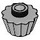 LEGO Medium Stone Gray Cupcake Liner with Flat Top (79743)