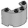 LEGO Medium Stone Gray Cylinder 2 x 4 x 2 Half (24593 / 35402)