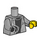 LEGO Mittleres Steingrau Cyrus Borg Torso (973 / 76382)