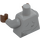 LEGO Medium Stone Gray Darius Minifig Torso (973 / 76382)