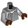 LEGO Medium Stone Gray Darryl Philbin Minifig Torso (973 / 76382)