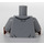 LEGO Medium Stone Gray Darryl Philbin Minifig Torso (973 / 76382)