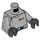 LEGO Medium Stone Gray Death Star Imperial Officer Minifig Torso (973 / 76382)