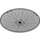 LEGO Medium Stone Gray Dish 10 x 10 with Satellite Dish (75192) (Solid Studs) (34446 / 50990)