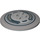 LEGO Medium Stone Gray Dish 6 x 6 with AT-TE Shield Pattern (75019) (Solid Studs) (14342 / 44375)