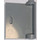 LEGO Medium Stone Gray Door 1 x 3 x 3 Left with Arctic Symbol Sticker with Hollow Hinge (60658)