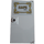 LEGO Medium Stone Gray Door 1 x 4 x 6 with Stud Handle with &quot;SAFE INC.&quot; Sticker (35290)