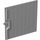 LEGO Medium Stone Gray Door 6.5 x 5 Sliding with Vertical Lines Type 1 (4511)
