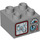 LEGO Gris pierre moyen Duplo Brique 2 x 2 avec Map, Dial et Gauges (3437 / 77961)