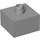 LEGO Medium Stone Gray Duplo Brick 2 x 2 with Pin (92011)