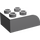 LEGO Mittleres Steingrau Duplo Backstein 2 x 3 mit Gebogenes Oberteil (2302)