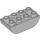 LEGO Mittleres Steingrau Duplo Backstein 2 x 4 mit Gebogen Unterseite (98224)