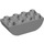 LEGO Gris pierre moyen Duplo Brique 2 x 4 avec Incurvé Bas (98224)