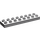 LEGO Medium Stone Gray Duplo Plate 2 x 8 (44524)