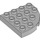 LEGO Medium Stone Gray Duplo Plate 4 x 4 with Round Corner (98218)
