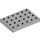 LEGO Medium Stone Gray Duplo Plate 4 x 6 (25549)