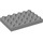 LEGO Medium Stone Gray Duplo Plate 4 x 6 (25549)