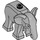LEGO Mittleres Steingrau Elephant Baby (78001 / 79297)