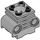 LEGO Medium Steengrijs Motor Cilinder met sleuven in de zijde (2850 / 32061)