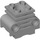 LEGO Medium Stone Gray Engine Cylinder with Slots in Side (2850 / 32061)