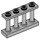 LEGO Medium Stone Gray Fence Spindled 1 x 4 x 2 with 4 Top Studs (15332)
