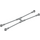 LEGO Mittleres Steingrau Flexibel Bahre Halter  (18390 / 30191)