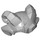 LEGO Medium Stone Gray Gargoyle Head Top with Horns and Ears (21713)