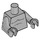 LEGO Medium Stone Gray Gargoyle Minifig Torso with Medium Stone Arms and Medium Stone Hands (973 / 88585)