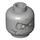 LEGO Medium Stone Gray Gargoyle Minifigure Head (Recessed Solid Stud) (3626 / 22177)