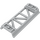 LEGO Gris pierre moyen Poutre 2 x 8 avec Edges (26022)
