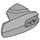 LEGO Medium Stone Gray Hero Factory Armor with Ball Joint Socket Size 5 (90639)