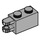 LEGO Gris pierre moyen Charnière Brique 1 x 2 Verrouillage avec Dual Finger sur Fin Horizontal (30540 / 54672)