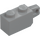 LEGO Medium Stone Gray Hinge Brick 1 x 2 Locking with Single Finger (Vertical) On End (30364 / 51478)