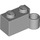 LEGO Gris pierre moyen Charnière Brique 1 x 4 Base (3831)