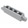 LEGO Medium Stone Gray Hinge Brick 1 x 4 Locking Double (30387 / 54661)