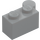 LEGO Medium Stone Gray Hinge Brick 1 x 4 Top (3830 / 65122)