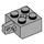 LEGO Medium Stone Gray Hinge Brick 2 x 2 Locking with 1 Finger Vertical with Axle Hole (30389 / 49714)