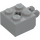 LEGO Medium Stone Gray Hinge Brick 2 x 2 Locking with Axlehole and Dual Finger (40902 / 53029)