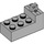 LEGO Medium Stone Gray Hinge Brick 2 x 4 with 1 x 2  (18455 / 49995)