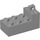 LEGO Gris pierre moyen Charnière Brique 2 x 4 avec 1 x 2  (18455 / 49995)