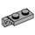 LEGO Gris pierre moyen Charnière assiette 1 x 2 Verrouillage avec Single Finger sur Fin Verticale avec rainure inférieure (44301)