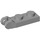 LEGO Medium Stone Gray Hinge Plate 1 x 2 with Locking Fingers without Groove (44302 / 54657)