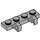 LEGO Medium Stone Gray Hinge Plate 1 x 4 Locking with Two Stubs (44568 / 51483)