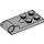 LEGO Gris pierre moyen Charnière assiette Bas 2 x 4 avec 4 Goujons et 2 trous de broches (43056)