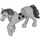 LEGO Medium Stone Gray Horse