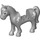 LEGO Medium Stone Gray Horse with Splotches (45476)