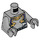 LEGO Medium Stone Gray Hydra Henchman Minifig Torso (973 / 76382)