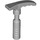 LEGO Medium Stone Gray Ice Axe with 3 Handle Ribs (18738)